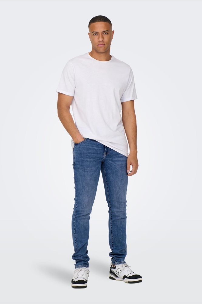 Only & Sons blauwe heren jeans | Model