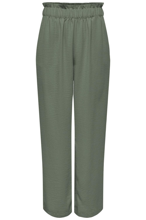 Jacqueline de Yong groene dames broek | Vooraanzicht