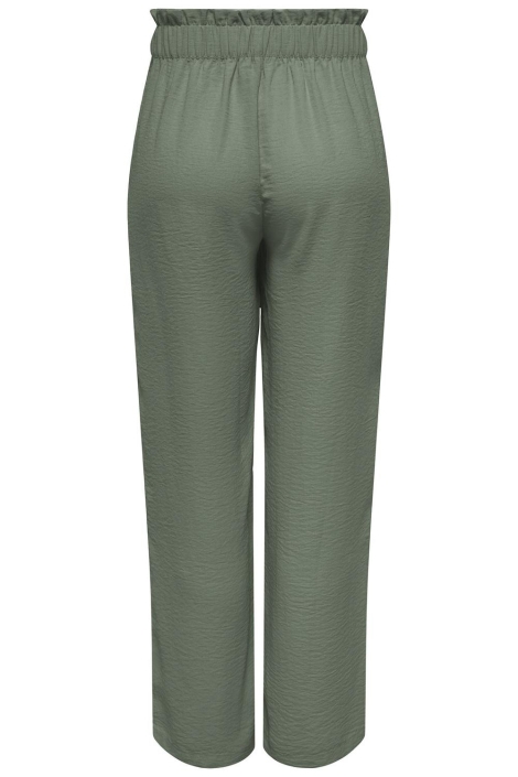 Jacqueline de Yong groene dames broek | Achteraanzicht