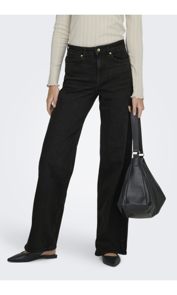 ONLMADISON BLUSH HW WIDE DNM CRO099 15299796 WASHED BLACK