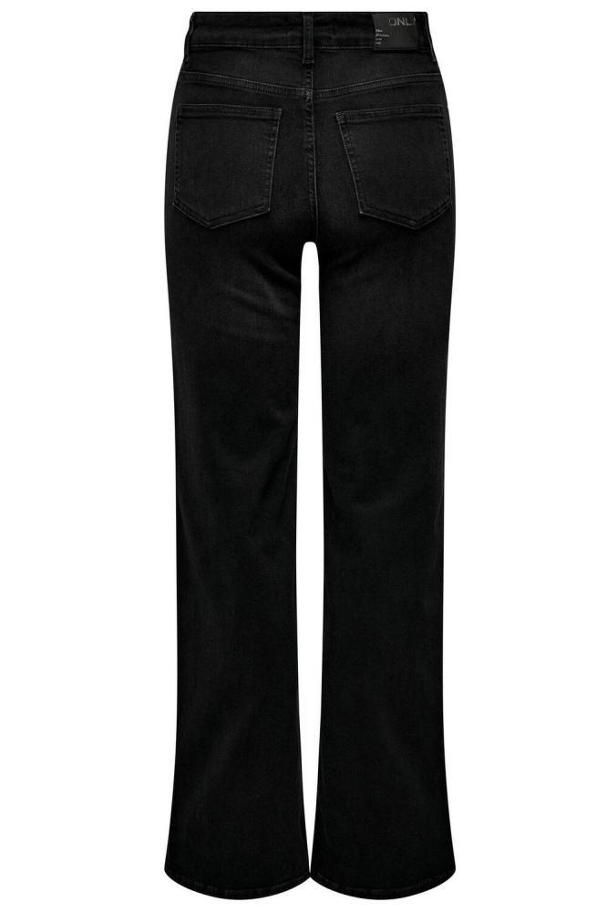 Only zwarte dames jeans | Achteraanzicht