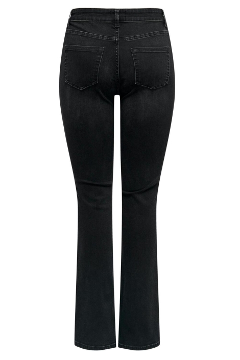 Only zwarte dames jeans | Achteraanzicht