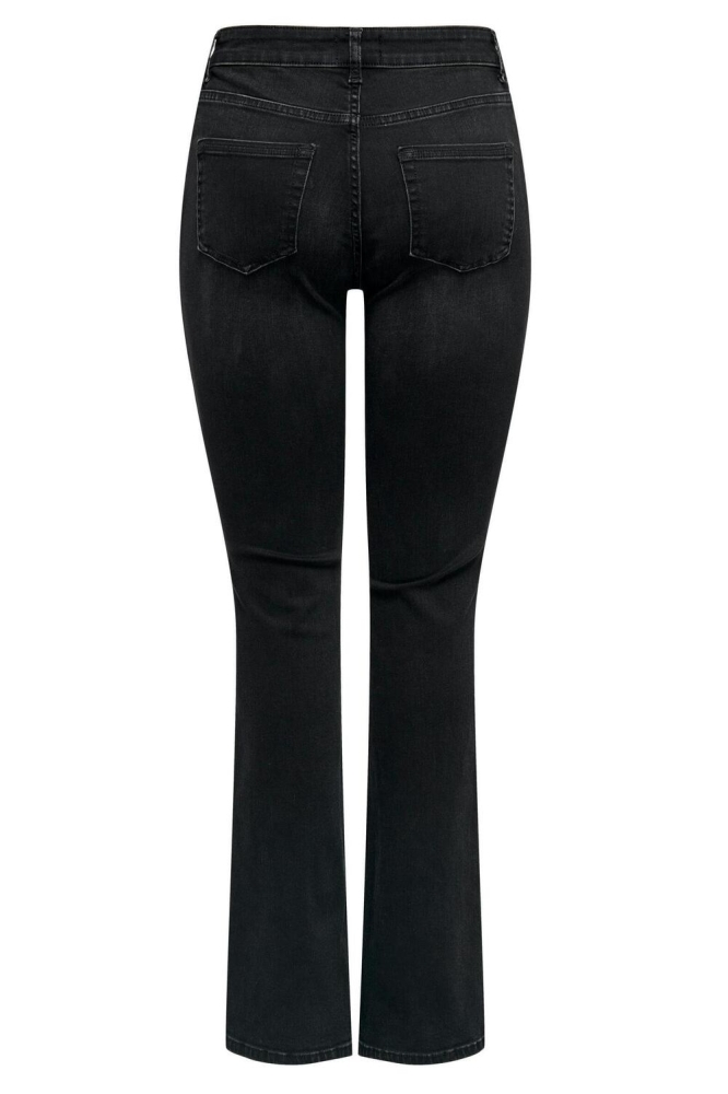Only zwarte dames jeans | Achteraanzicht