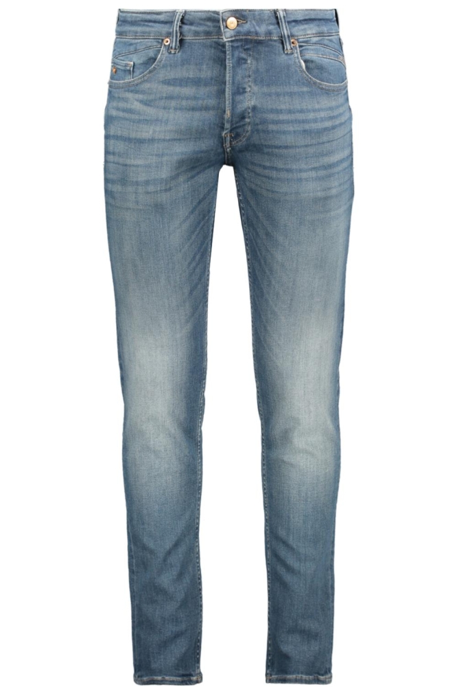 Cast Iron blauwe heren jeans | Vooraanzicht