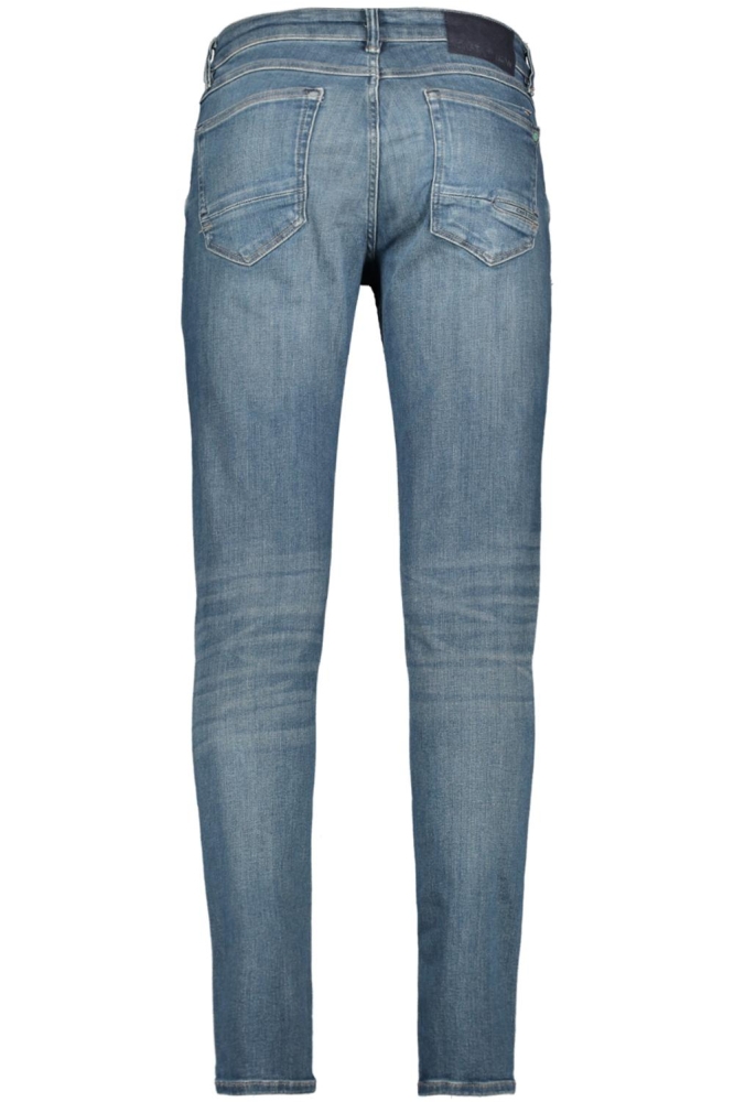 Cast Iron blauwe heren jeans | Achteraanzicht