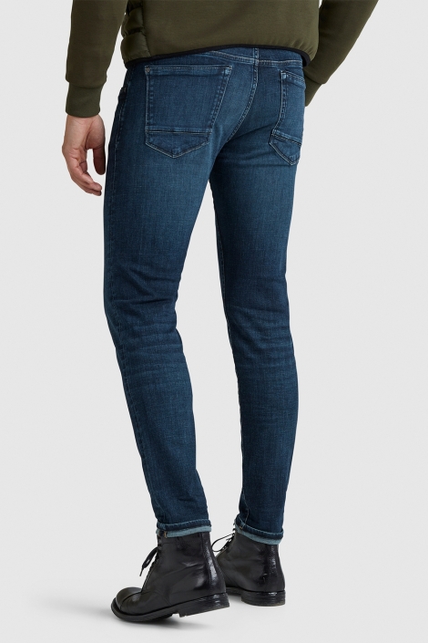 Vanguard blauwe heren jeans | Model achteraanzicht