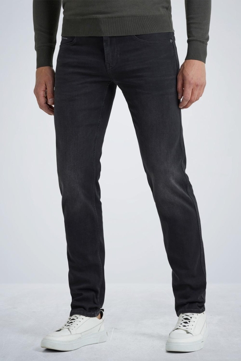 PME legend zwarte heren jeans | Model vooraanzicht