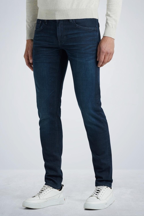 PME legend blauwe heren jeans | Model vooraanzicht
