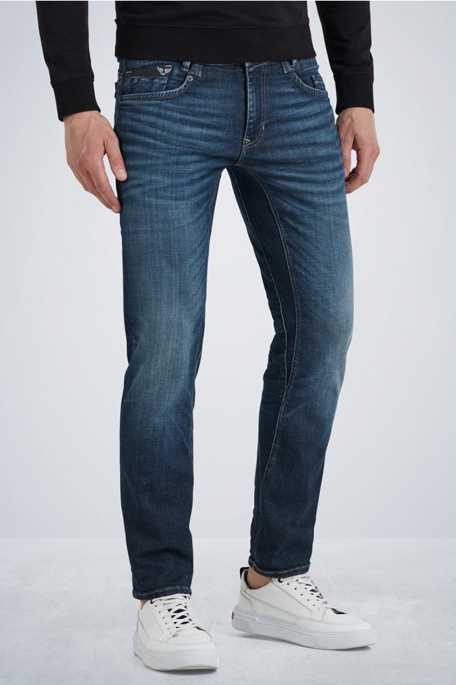 PME legend blauwe heren jeans | Model vooraanzicht