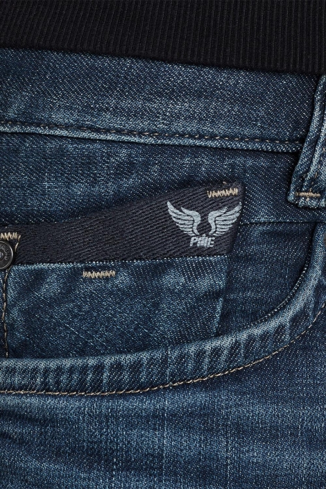 PME legend blauwe heren jeans | Close up