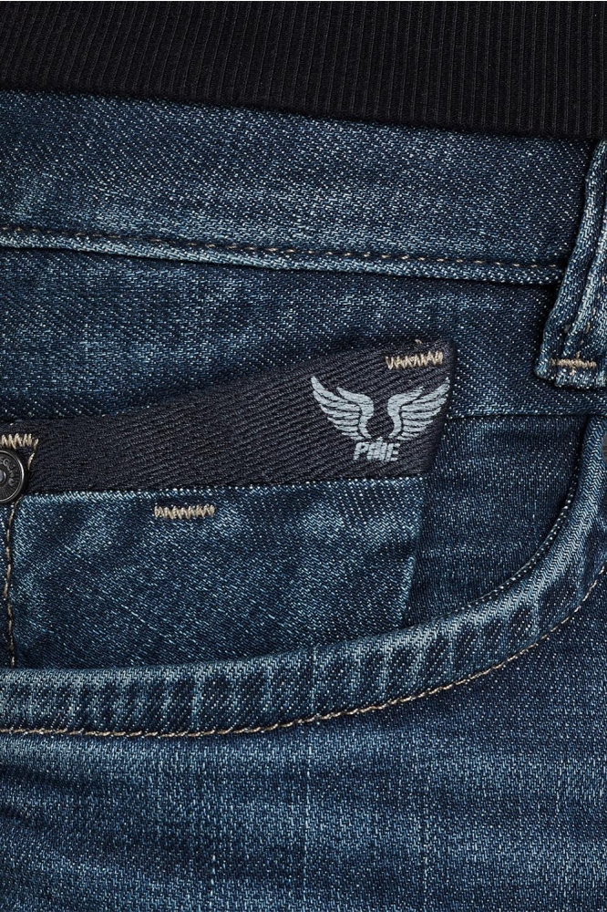 PME legend blauwe heren jeans | Close up
