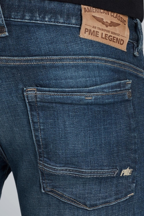 PME legend blauwe heren jeans | Close up