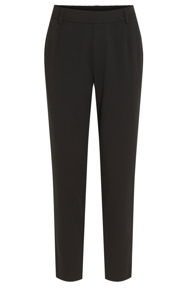 Vila zwarte dames broek | Vooraanzicht
