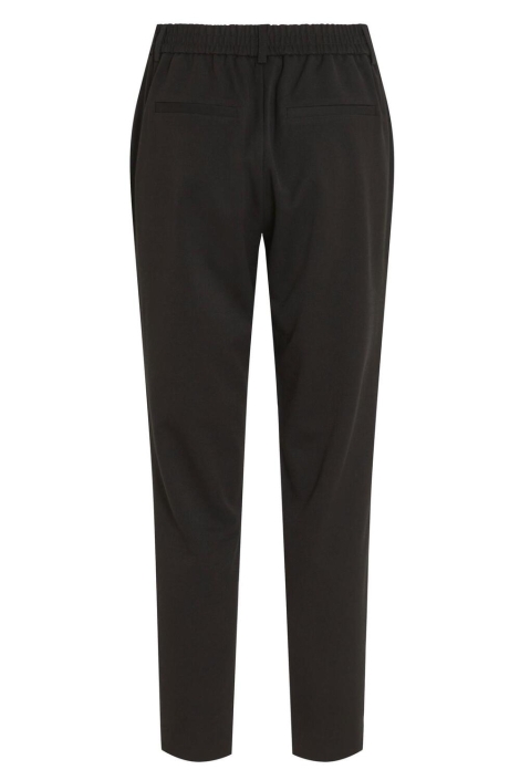 Vila zwarte dames broek | Achteraanzicht