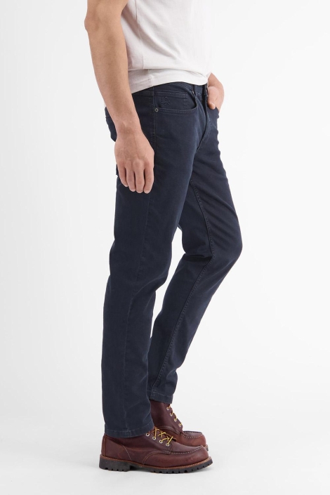 Lerros blauwe heren jeans | Model zijaanzicht