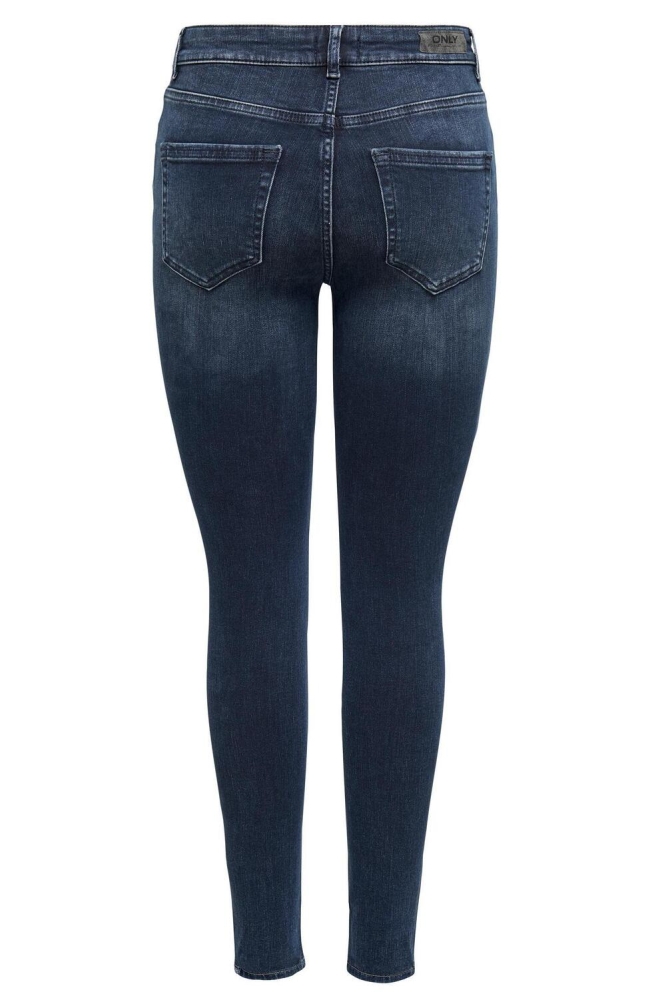 Only blauwe dames jeans | Achteraanzicht