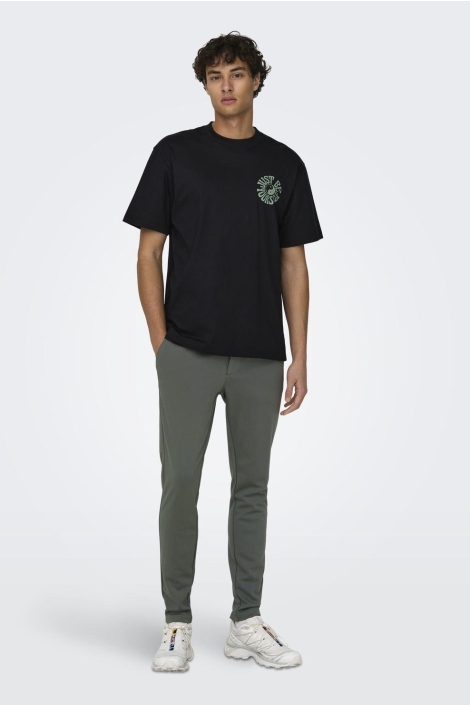 Only & Sons grijze heren broek | Model