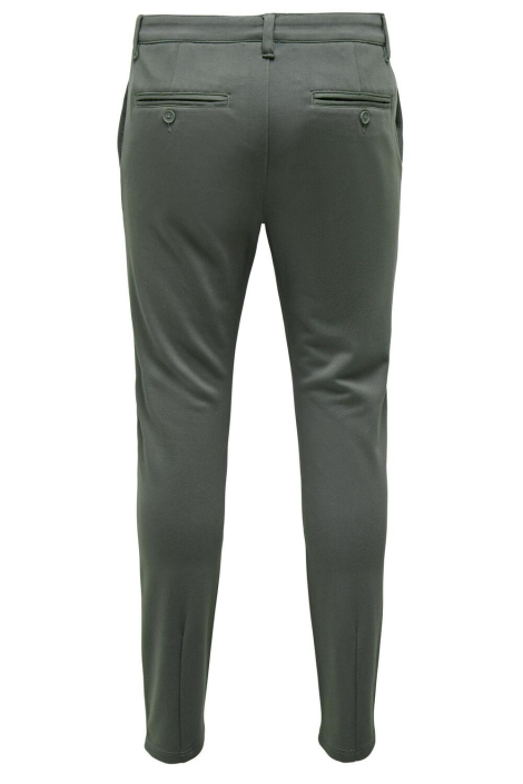 Only & Sons grijze heren broek | Achteraanzicht