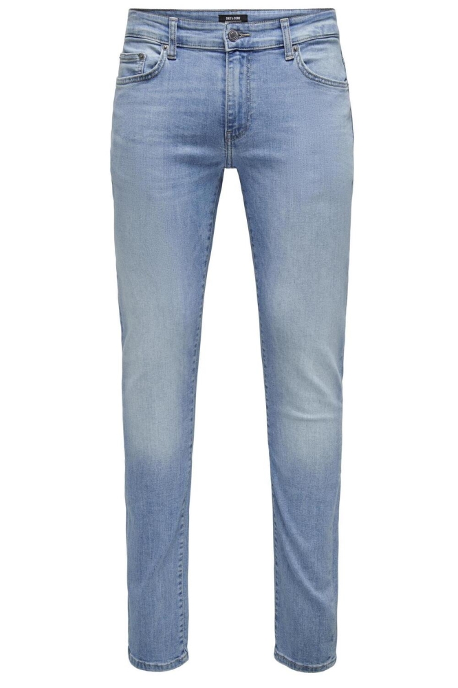 Only & Sons blauwe heren jeans | Vooraanzicht