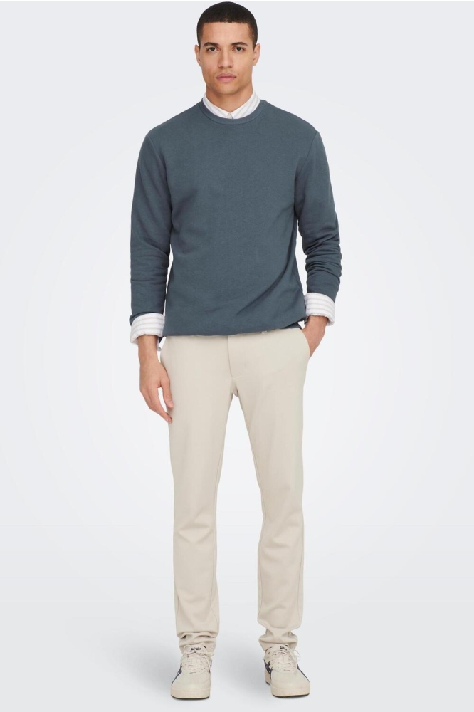 Only & Sons beige heren broek | Model