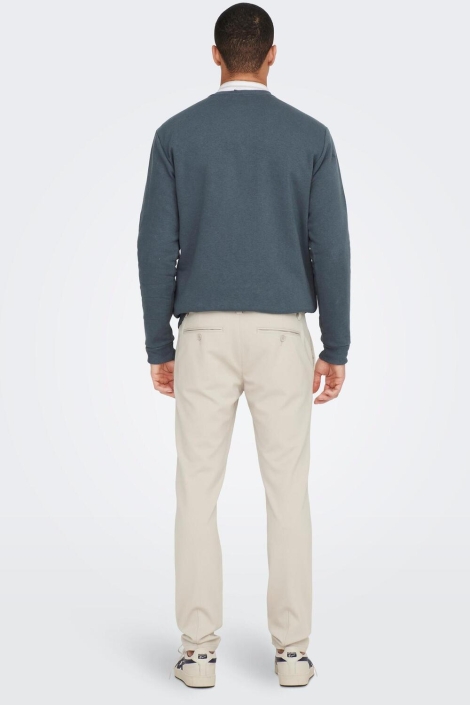 Only & Sons beige heren broek | Model