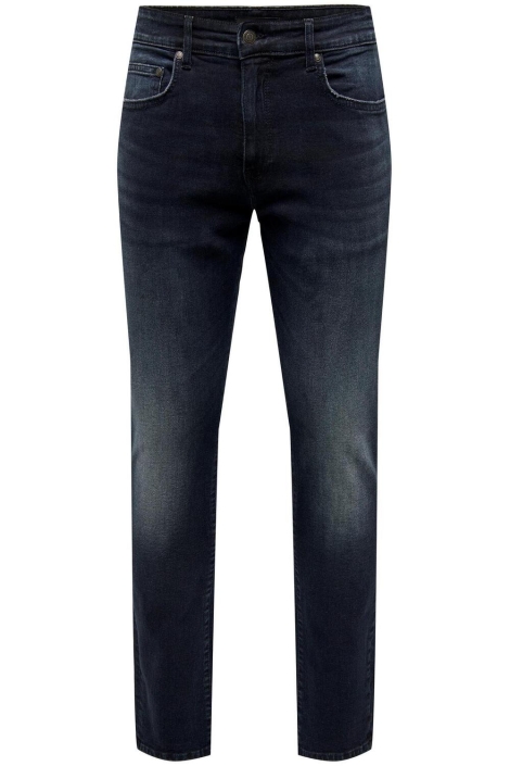Only & Sons blauwe heren jeans | Vooraanzicht