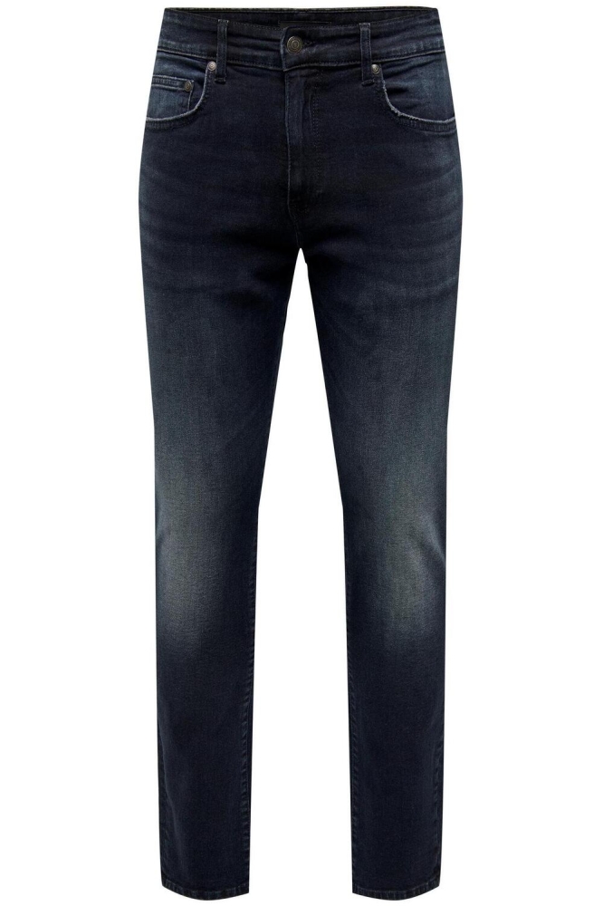 Only & Sons blauwe heren jeans | Vooraanzicht