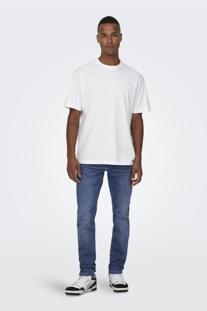 Only & Sons blauwe heren jeans | Model