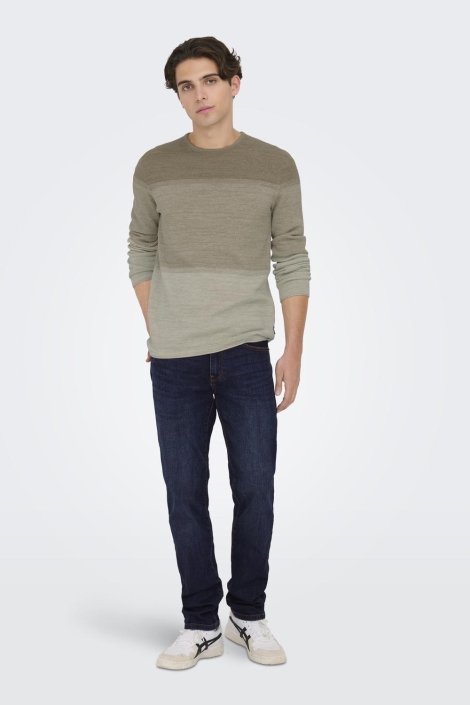 Only & Sons blauwe heren jeans | Model