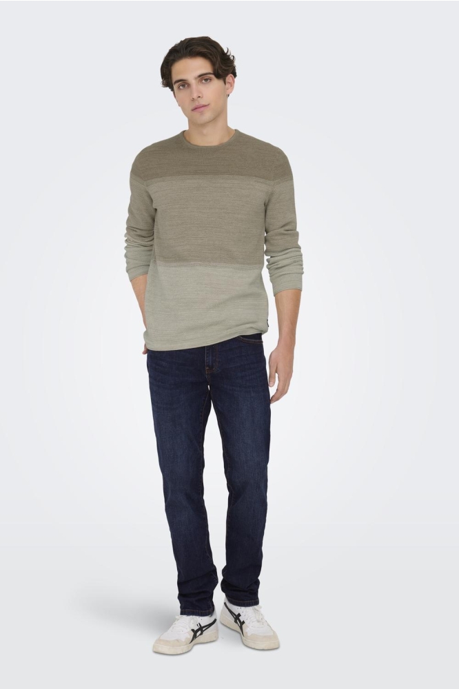 Only & Sons blauwe heren jeans | Model