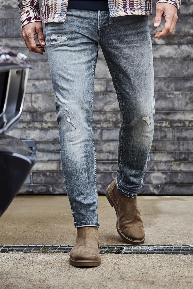 Cast Iron blauwe heren jeans | Sfeerbeeld, In situatie
