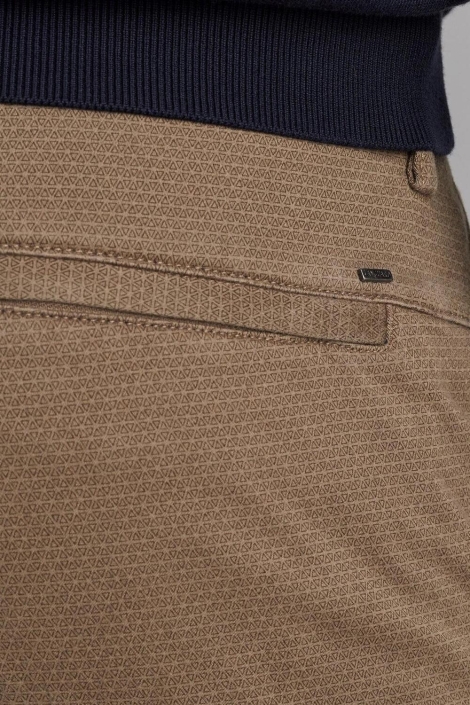 Vanguard camel heren broek | Close up