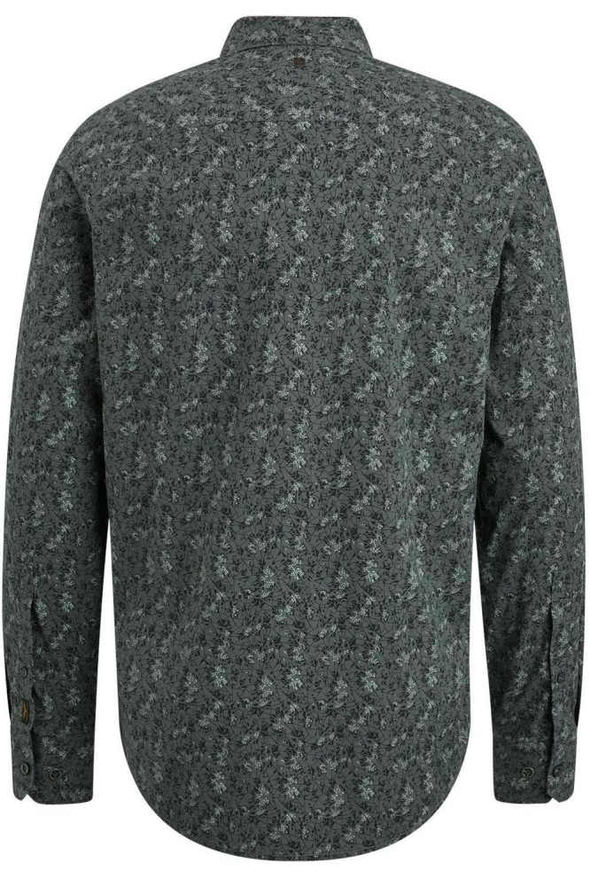 PME legend groene heren overhemd | Achteraanzicht