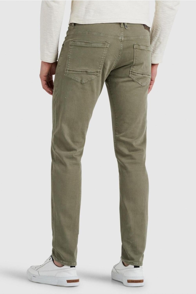 PME legend groene heren broek | Model achteraanzicht