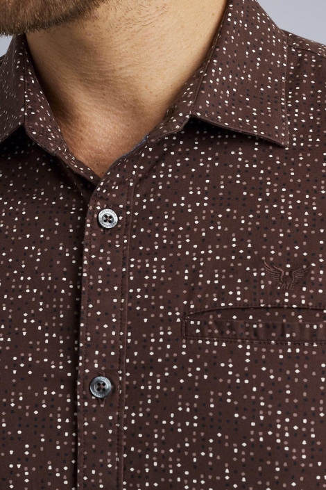 PME legend paarse heren overhemd | Close up