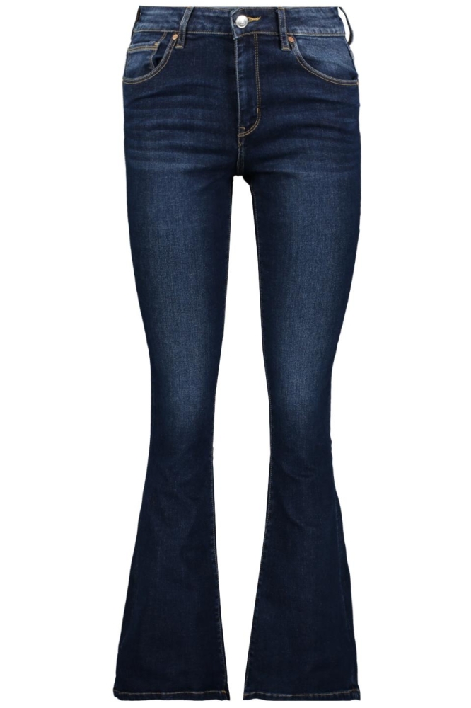 Raizzed blauwe dames jeans | Vooraanzicht