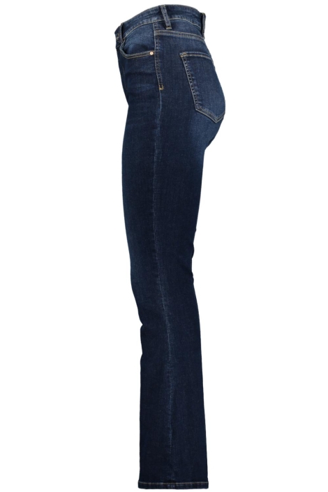 Raizzed blauwe dames jeans | Zijaanzicht