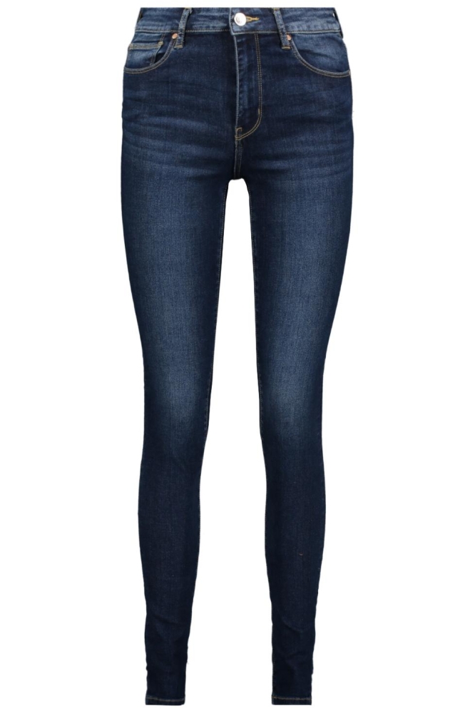 Raizzed blauwe dames jeans | Vooraanzicht
