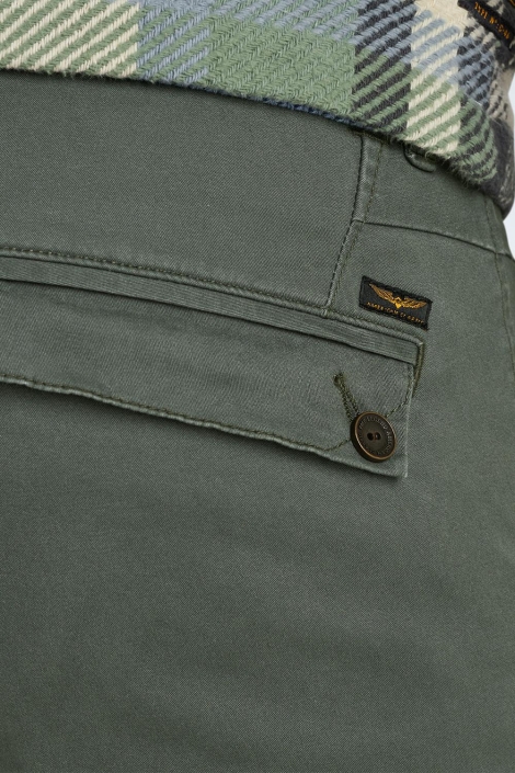 PME legend groene heren broek | Close up
