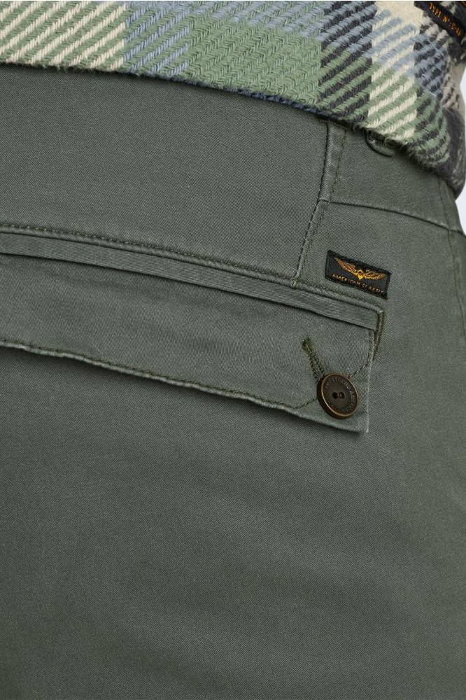 PME legend groene heren broek | Close up