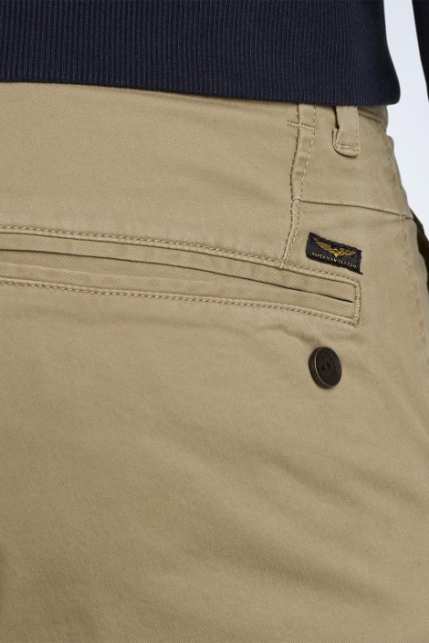 PME legend camel heren broek | Close up