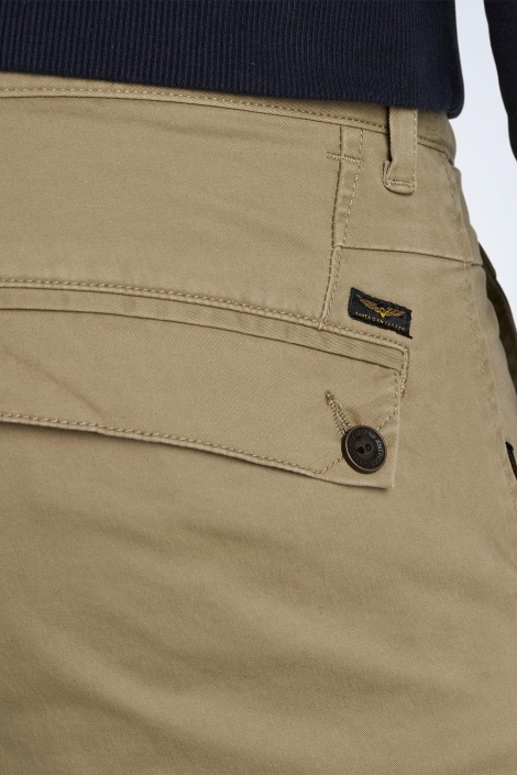 PME legend camel heren broek | Close up