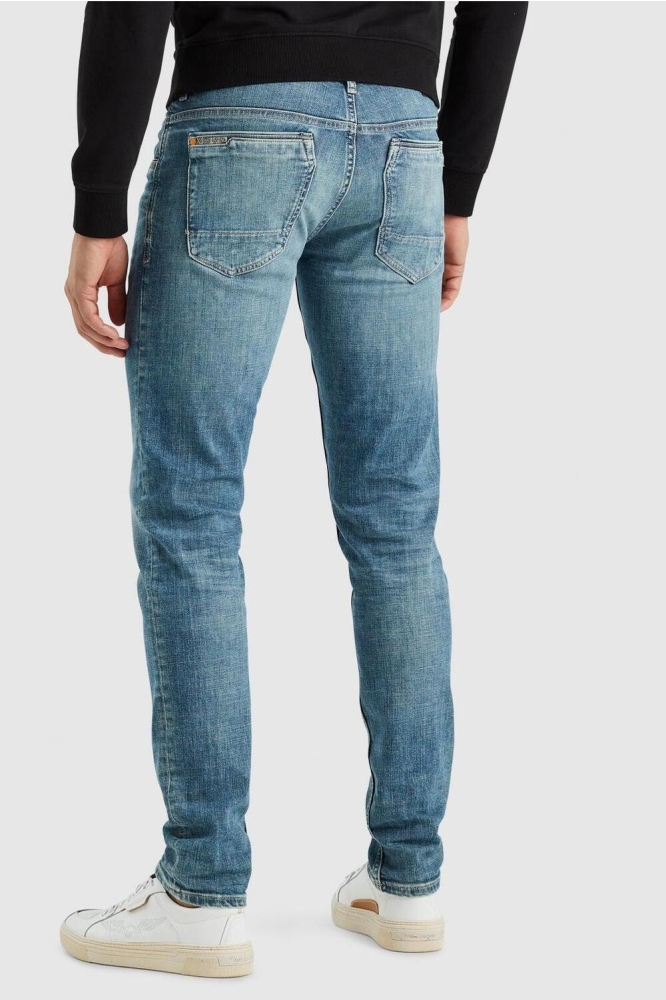 PME legend blauwe heren jeans | Model achteraanzicht
