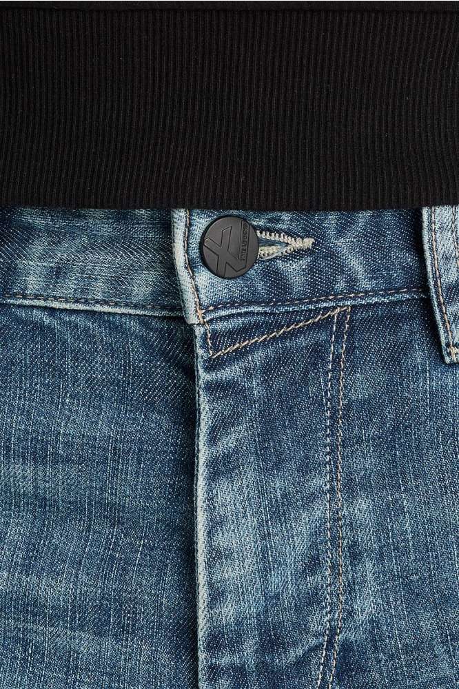 PME legend blauwe heren jeans | Close up