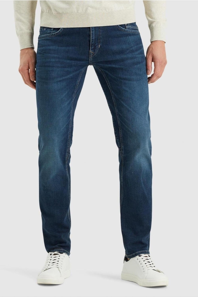 PME legend blauwe heren jeans | Model vooraanzicht