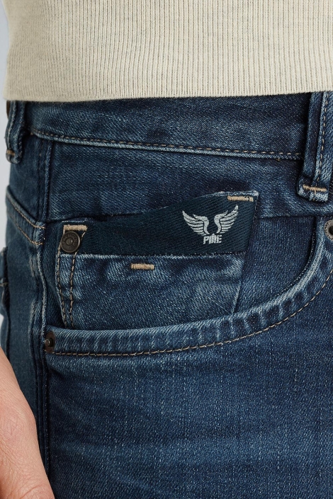 PME legend blauwe heren jeans | Close up