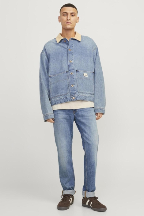 Jack & Jones blauwe heren jeans | Model