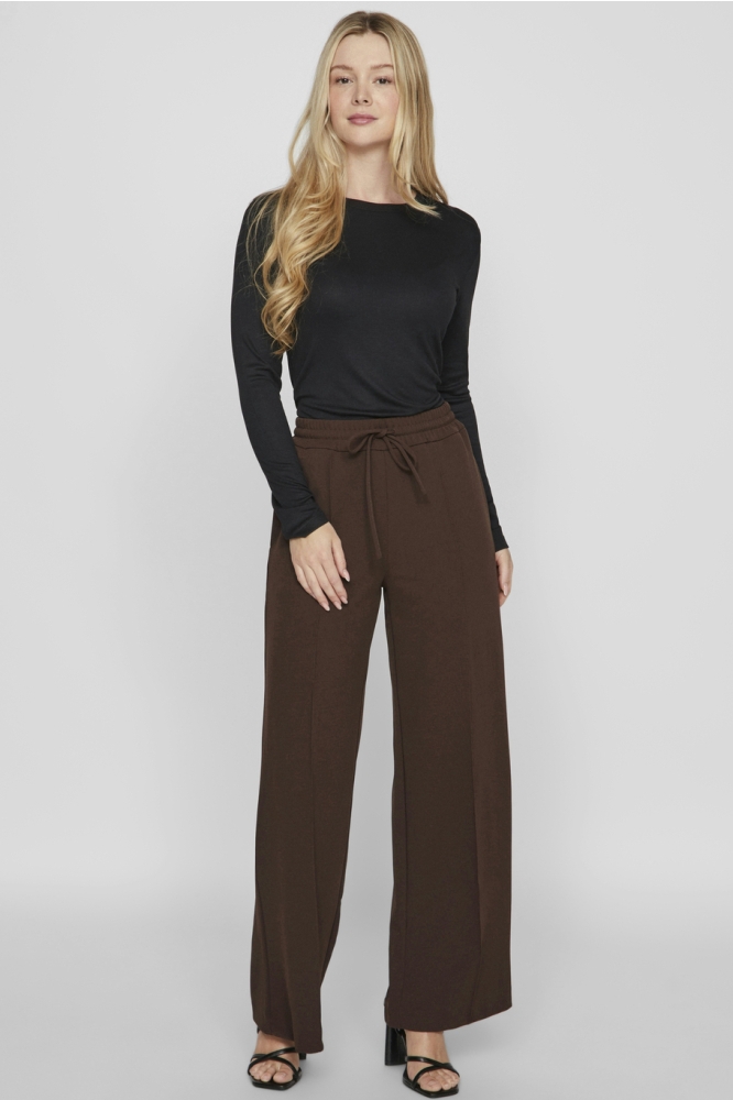 Vila bruine dames broek | Model