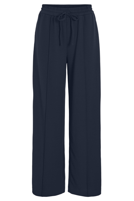 Vila blauwe dames broek | Vooraanzicht