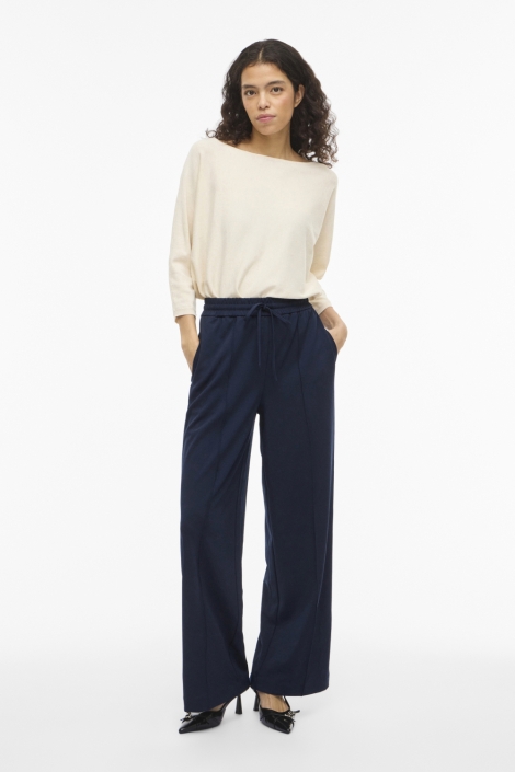 Vila blauwe dames broek | Model